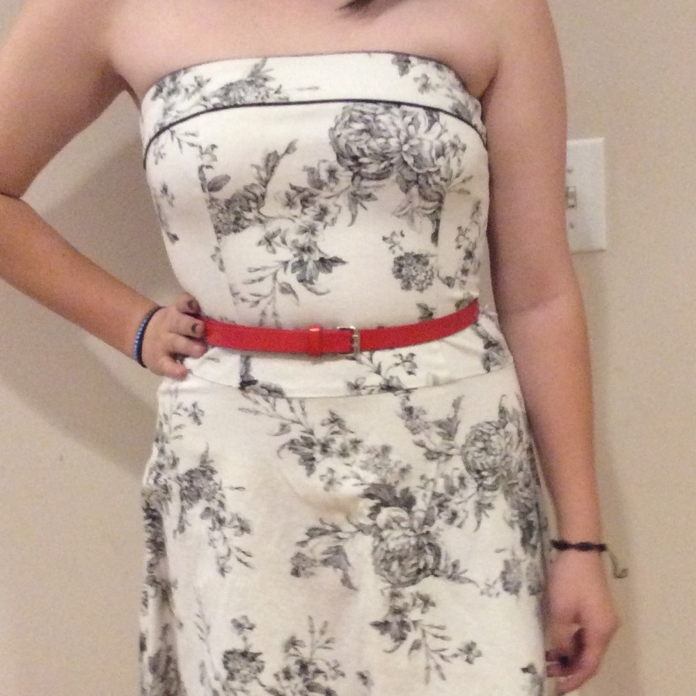 Strapless dress worn once